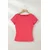 Trendyol Milla Ženska majica TWOSS26TS00070, Roze