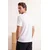 Trendyol Muška majica Tmnss26Ts00002, Bela