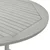 Vrtna miza siva 200x100x74 cm trden akacijev les
