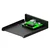 Gembird FDI3-U3C-01 Prednji PC Panel 3.5, USB 3.1 Tip A + Tip C port, Crni