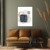 Canvas Slika na platnu Zlatna prašina II, 30x40 cm, Sa ramom, Crna