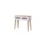 Hanah Home Komoda Goose, 95x100x35 cm, Bela