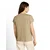 TOM TAILOR Majica  oliva / off-bela