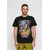 Mister Tee Majica Star Wars Yoda Poster, črna