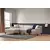 Atelier del Sofa Ugaona garnitura Petra L 145x69x87cm Bela