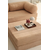 Atelier del Sofa Ugaona garnitura na razvlačenje Nook, 100x100x34 cm, Kajsija