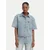 HUGO Bluza Gesila_1  moder denim / bela