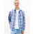 Tommy Jeans Srajca  kraljevo modra / rdeča / črna / bela
