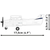 Cobi Cessna 172 Skyhawk-bela, 1:48, 160 KM