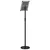 Stalci za sajmove Crna 25 x 25 x 125 cm Aluminij