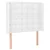 vidaXL Box spring postelja z vzmetnico LED bel 100x200 cm umetno usnje