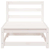 Vrtna sofa bijela 70 x 70 x 67 cm od masivne borovine