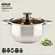 MUHLER ŠERPA INOX, 24X13.5CM, 5.4L, MR-442