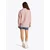 Tommy Jeans Bluza roza/bela