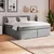 Boxspring Krevet Mira 160/200 cm , tamnosiva
