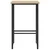 vidaXL Barski stol 2 pcs Sonoma hrast 40 x 32 x 64 cm Inženirski les