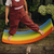 kinderfeets lesena ravnotežna deska kinderboard rainbow wash
