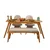 Hanah Home Trpezarijski set Touch (2S-1B) v2, Hrast-bež