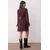 Trendyol Milla Ženska haljina Twoaw26El00084, Bordo