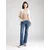 Guess Bluza W3YR26 Z37K0 Rjava Regular Fit