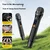 Claison Bluetooth karaoke zvučnik sa 2 mikrofona T187, Crni