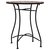 VIDAXL Bistro mizica z mozaikom rjava 60 cm keramika