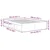Vidaxl Posteljni okvir brez vzmetnice star les 140x200 cm