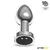 AfterDark Dimpor Metal Vibrating Anal Plug Size L