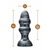BLUSH Analni dildo Jet Stealth, Sivi