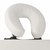 vidaXL Krem bijeli sklopivi masažni četvorodijelni stol s aluminijskim okvirom