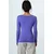 Trend Alacati Stili Ženska bluza Alc-X14395, Ljubičasta