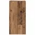 Stalak za biljke s policom 2 pcs Staro drvo 30 x 30 x 60 cm