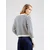 Lollys Laundry Pulover temno modra/bela