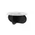 Hanah Home Klub sto Aeris, 75x35x75 cm, Crno-sivi