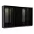Hanah home Ormar Kale 315x190x52cm Crni