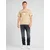 JACK & JONES Majica JPRBLAALFIE  pesek / svetlo rjava / bela