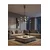 Opviq luster Aster 2843-20A-24, LED 50 W, sivi