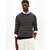TOMMY HILFIGER Pulover SEASONAL  črna / bela