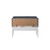 HANAH HOME Trpezarijska klupa Vina Bank Dark Blue White