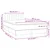 Vidaxl Box spring postelja z vzmetnico LED modra 120x190 cm blago