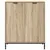 Kreveta Sonoma hrast 69,5 x 33 x 82 cm Konstruirano drvo