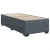 vidaXL Box spring postelja z vzmetnico temno siva 80x200 cm žamet