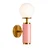 Opviq zidna lampa Moira-20201-H, 1 × E27, roze