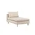 Venture Design Dnevna postelja Zero 152x83x94 cm bež
