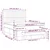 Vidaxl Box spring postelja z vzmetnico temno rjava 140x200 cm blago