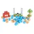 Eco Toys Set magnetnih kocki za decu, 87 delova