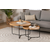 HANAH HOME Set stolova Mandy Natural