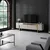 Hanah Home TV Komoda Yildiz, 180x50x30 cm, Sivo-Zlatne boje