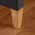 Homestyle4U Oblazinjena postelja, 95x32x210 cm, siva