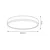 LED plafonsko svetlo MAQ LED/40W/230V 3000/4000/6500K IP40 crna